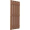 Ekena Millwork Americraft 5-Board, 3 Batten Exterior Real Wood Spaced Board-n-Batten Shutters, ARW401SB519X34BTH, PR ARW401SB519X34BTH - alternate 4